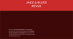 Desktop Screenshot of jazzandbluesrevue.com