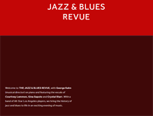 Tablet Screenshot of jazzandbluesrevue.com